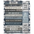 thumbnail image 1 of LHSHID 90th Birthday Gifts for Women Men 90th Birthday Thrown Blanket 90 Years Old Gifts Ideal for Him Her Blanket Gift for Parents Husband Friends Bestie 90th Birthday Blanket Decorations 40x50in, 1 of 6