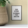 thumbnail image 2 of Designs ByLITA Your Attitude Determines Your Direction 11 x 14 UNFRAMED Print Motivational Fun Wall Art, 2 of 3