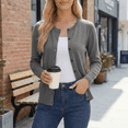 thumbnail image 3 of Women’s Long Sleeve Open Front Cardigan Casual Lightweight Knit Sweater, 3 of 7