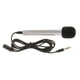 thumbnail image 2 of Mini micrófono portátil con cable para teléfono móvil plateado, 2 of 9