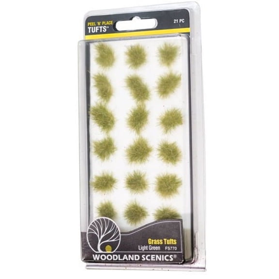 Woodland Scenics FS770 Light Green Grass Tufts