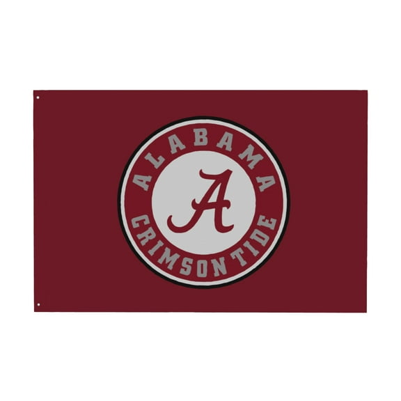 Alabama Flag 3x2 Ft Outdoor Double Sided Alabama State Flags University of  Alabama Flag Garden Flag Banner Polyester Fabric with 2 Brass Grommets for Outside Indoor Decor