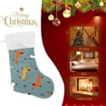 thumbnail image 4 of Coolnut Cute Dachshunds Dog Christmas Stockings Christmas Presonalized Large Stocking Sock, Set of 1 Xmas Party Winter Decor Candy Bag Family Holiday Gift, 17.7 Inch, 4 of 7