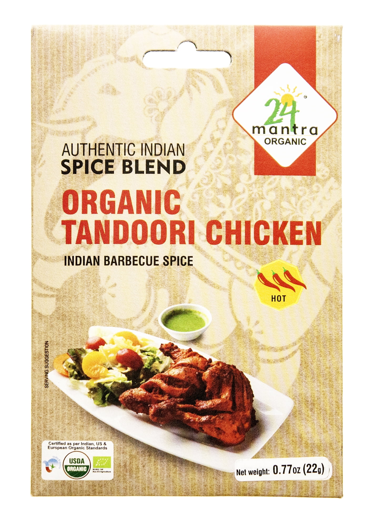 24 Mantra Organic Spice Blend Tandoori Chicken
