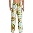 thumbnail image 3 of Disketp Avocado Doing Sport Men'S Pajama Pants - Ultra Soft Fleece Sleep And Lounge Pants (Size: S-Xxl), 3 of 9