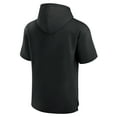 thumbnail image 3 of Men's Fanatics Black Georgia Bulldogs Ready Short Sleeve Pullover Hoodie, 3 of 3