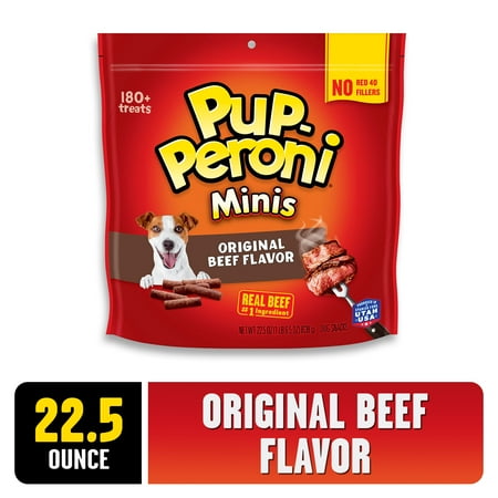 UPC: 0079100836239 | Pup-Peroni Minis Original Beef Flavor Dog Treats  22.5oz Bag