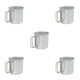 thumbnail image 3 of Greeniant Taza de té multifuncional Taza plegable de metal Tazas de agua de cocina portátiles Acampar al aire libre Senderismo Suministros de Type2 NO2, 3 of 6