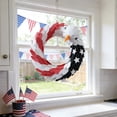 thumbnail image 6 of Vggrvlo Clearance Patriotic Wreaths for Front Door, 250th Anniversary Decorations, 4th of July Decorations Outdoor, Handcrafted Memorial Day Wreaths, Festival Celebration USA Flag Printed Wreath(B), 6 of 6