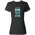 thumbnail image 3 of Inktastic Alaskan Rather Be in Alaska Women's T-Shirt, 3 of 5