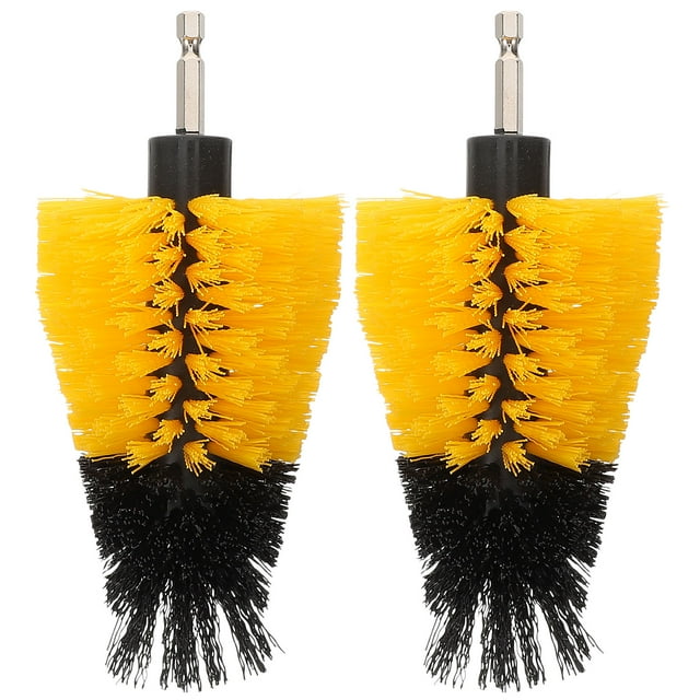 2 cepillos para taladro, accesorio para taladro, cepillo para fregar, herramienta de limpieza