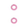 thumbnail image 2 of Vogacara Peine elástico entrelazado con circulares completos, peines flexibles, soporte para diadema, diadema para banquete, tocado Rosa roja 2piezas, 2 of 6