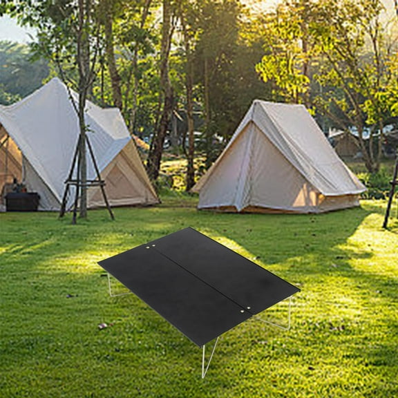 colaxi Folding Table Practical Multiuse Foldable Camp Table for Hiking Patio Picnic