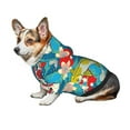 thumbnail image 7 of Haiem Japanese Koi for Winter Dog Hoodie Sweatshirts with Pockets Warm Dog Clothes for Small Dogs Chihuahua-Small, 7 of 7