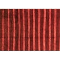 thumbnail image 1 of Ahgly Company Indoor Rectangle Abstract Orange Modern Area Rugs, 4' x 6', 1 of 4