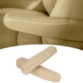 thumbnail image 1 of Armrest 2Pcs Sofa  Faux Leather  Armrest Cover Beige Fit For   2005-2010, 1 of 8