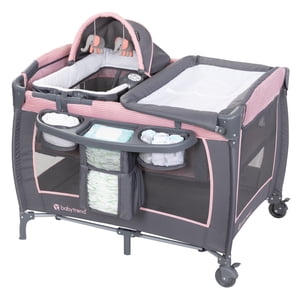 Baby Trend Lil Snooze Deluxe III Nursery Center, Pink