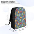 thumbnail image 4 of Fotbe Fruit Ice Cream Mochila de Viaje para Laptop, Mochila Ejecutiva Delgada y Resistente 15.6", 4 of 8
