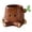 Brown&4.33x3.78x3.39", variant on Pimea Rattan Pencil Holder for Desk Handmade Pen Organizer Bucket Boho Desk Accessories Pen Cup Holder Holder for Desk Cute