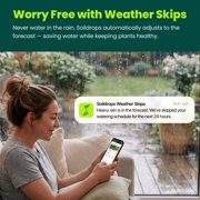 SoilDrops Smart Sprinkler Controller — 8-Zone WiFi Irrigation Controller with AI Scheduling