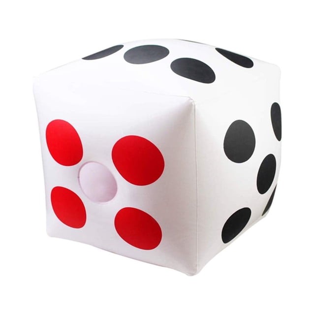 2Pc Inflatable Dice Festival Decorations Game of Dice Inflatable Giant