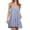 Navy Dress, variant on Miluxas Women's Striped Spaghetti Strap Tiered Mini Dress Square Neck Ruffle Hem Casual Swing Dress with Pockets Summer Beach Vacation Outfits Red
