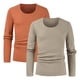 thumbnail image 4 of Mens Slim Fit Casual Shirt Long Sleeves Breathable T Shirts Base Layer Soft Top, 4 of 5