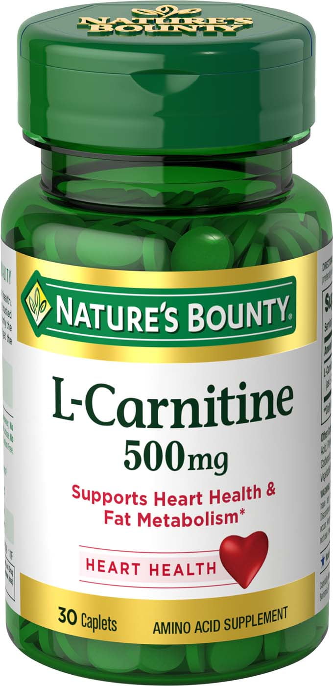 Bounty L-Carnitine Capsules, Mg, 30 -