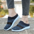 thumbnail image 4 of Willtoo Womens Golf Backless Shoes Fitness Orthopedic Slip On Hands Free Slip On Mesh Mules Women Closed Toe Clogs Shoes Casual Mesh Classic Fit Orthopedic Sneakers for Women, 4 of 7
