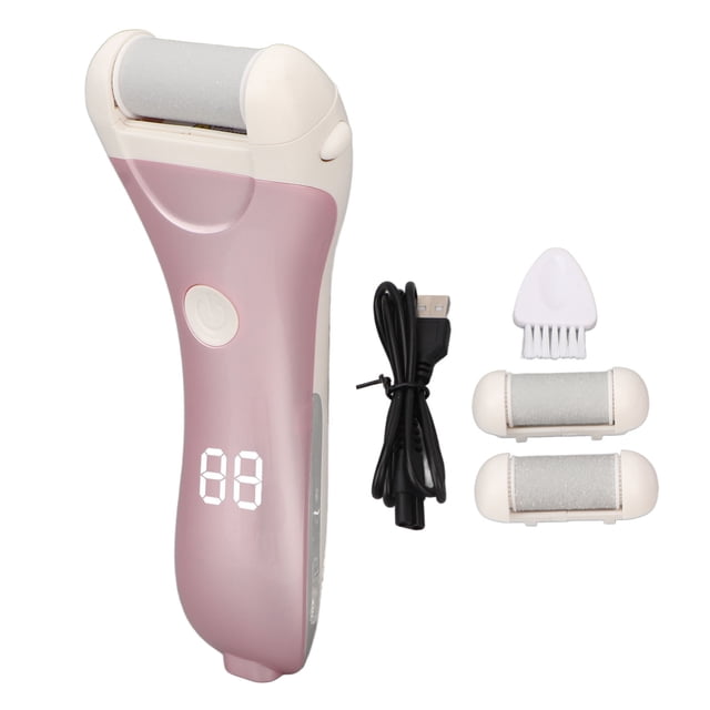 Removedor eléctrico de callos para pies, amoladora de pies para pedicura profesional, impermeable, recargable, lavable