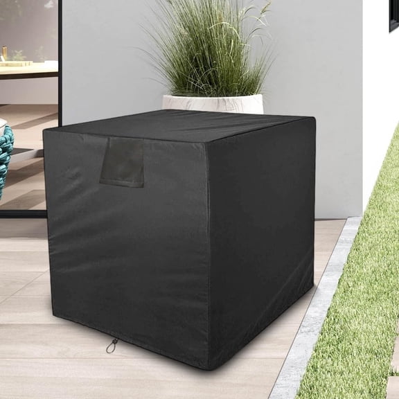 Central Air Conditioner Cover for Outside Units Waterproof Heavy Duty AC Unit for Outdoor Large AC Cover for Winter (30"X30"X32")