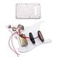 thumbnail image 3 of 3 Chapa Pre Cableado Pickguard Guitarra Eléctrica Trémolo Caries Cubierta Trasero Sunnimix Pickguard precableado cargado, 3 of 8