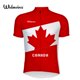 thumbnail image 3 of Maillot de ciclismo del equipo profesional de Canadá para hombre, maillot con bandera de la hoja de arce, manga corta, ciclismo de montaña o bicicleta, ropa personalizada para hombre, 3 of 4