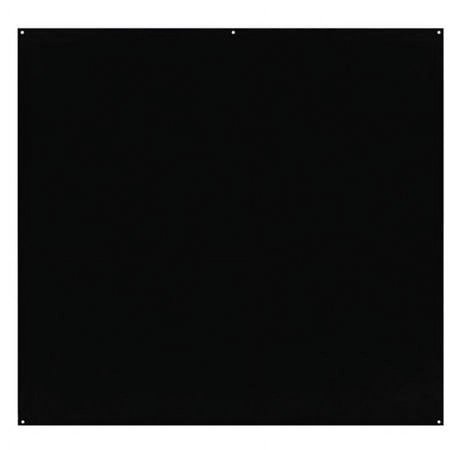 UPC: 0810008714478 | 8×8  X-Drop Pro Wrinkle-Resistant Backdrop  Rich Black