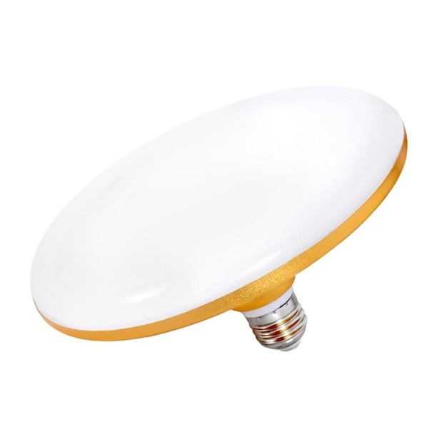 Bombilla de lámpara plana Bombilla de techo Base E27 Lámpara LED Incandescente Equivalente para 36W