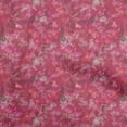 thumbnail image 1 of oneOone Cotton Poplin Pink Fabric Abstract Floral Quilting Supplies Print Sewing Fabric By The Yard 56 Inch Wide, 1 of 4