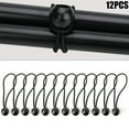 thumbnail image 1 of 12Pc Bungee Balls Cords Shock Elastic Toggle Tarpaulin Trailer Cover Tent, 1 of 9