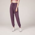 thumbnail image 4 of SWSMCLT Women's Lightweight Pants Yoga Pants Athletic Sweatpants Soft Drawstring Jogging Stretch Purple Medium, 4 of 4
