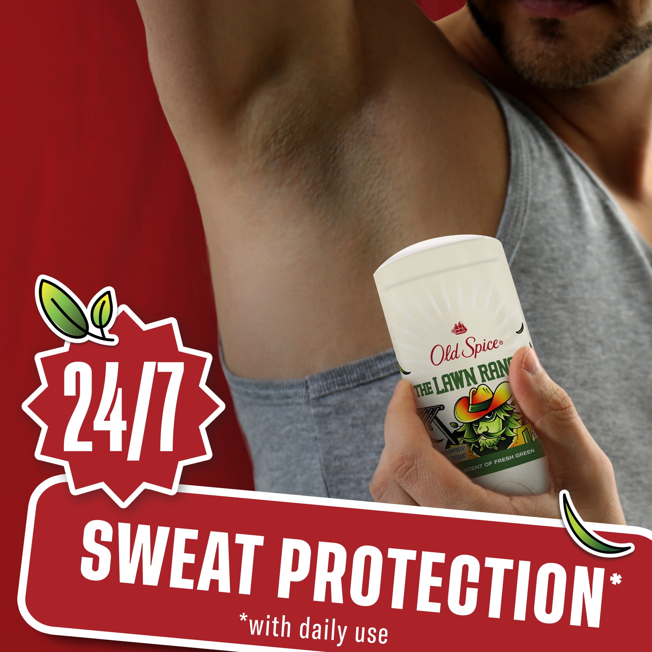 Old Spice Men's Antiperspirant, Lawn Ranger, 2.6oz