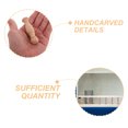 thumbnail image 3 of OULII 10pcs Unfinished Roman Column Wood Baluster for Furniture Classic Design Support Home Decor, 3 of 8