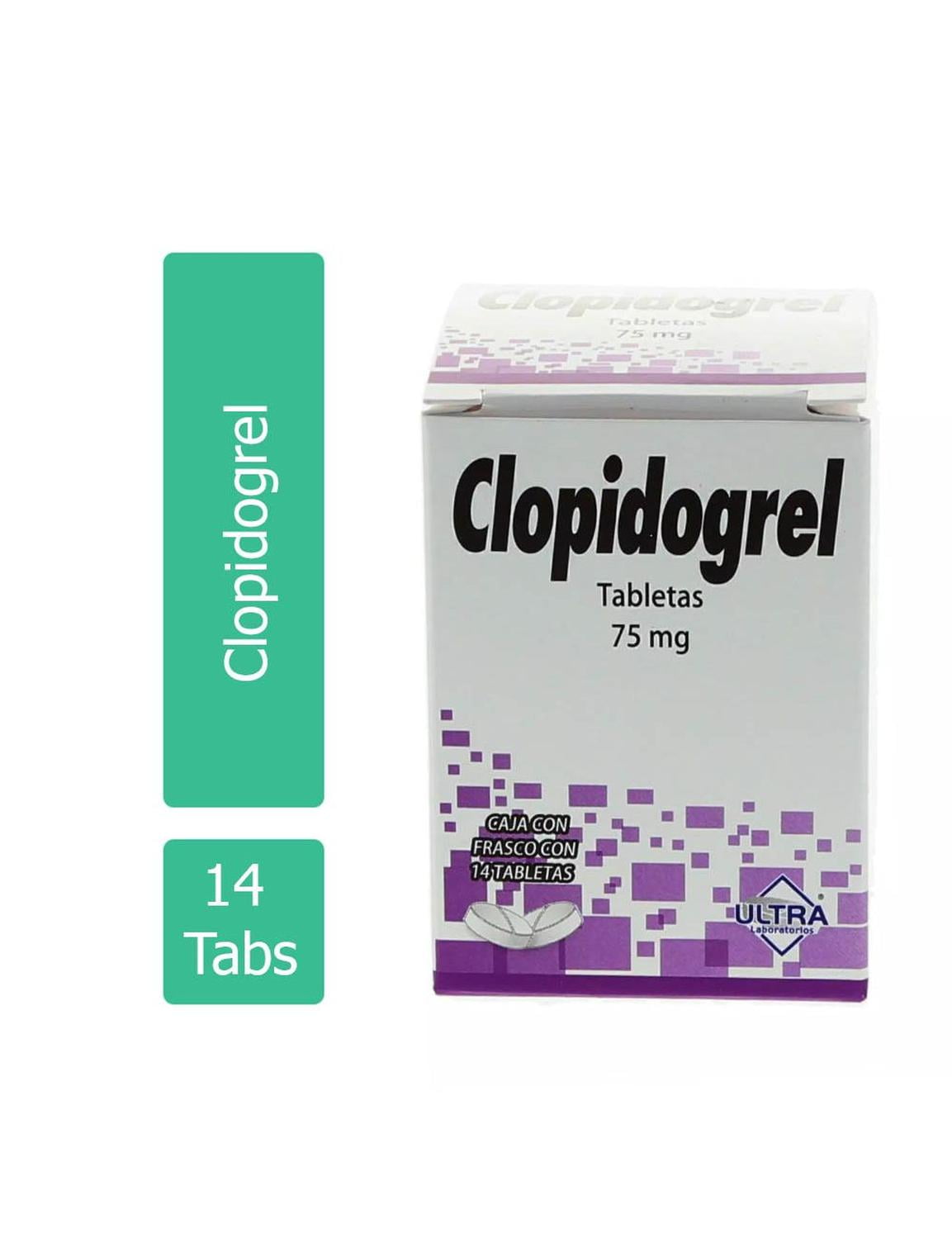 Clopidogrel 75 mg. 14 Tabletas Clopidogrel TABLETA | Bodega Aurrera en ...