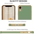 thumbnail image 2 of iPhone XR Case, Phone Cases for iPhone XR,Slim Fit Soft TPU Rubber with Adjustable Wristband Kickstand Scratch Resistant Shockproof Protective Cover for Apple iPhone XR 6.1 Inch, Matcha Green, 2 of 9