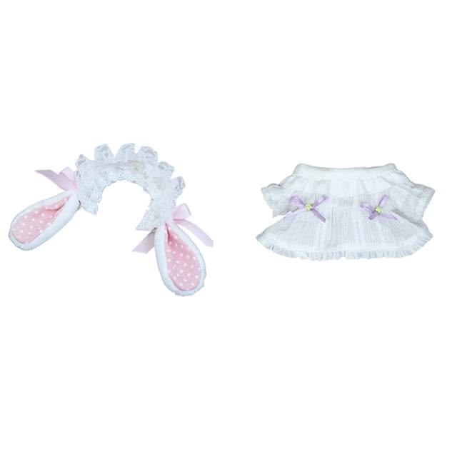 Bandeau Poupée Fournitures Pièce de Rechange Jouets Accessoires Cadeau Mignon Résistance à l'Usure Multicolore Accessoire DIY Rose