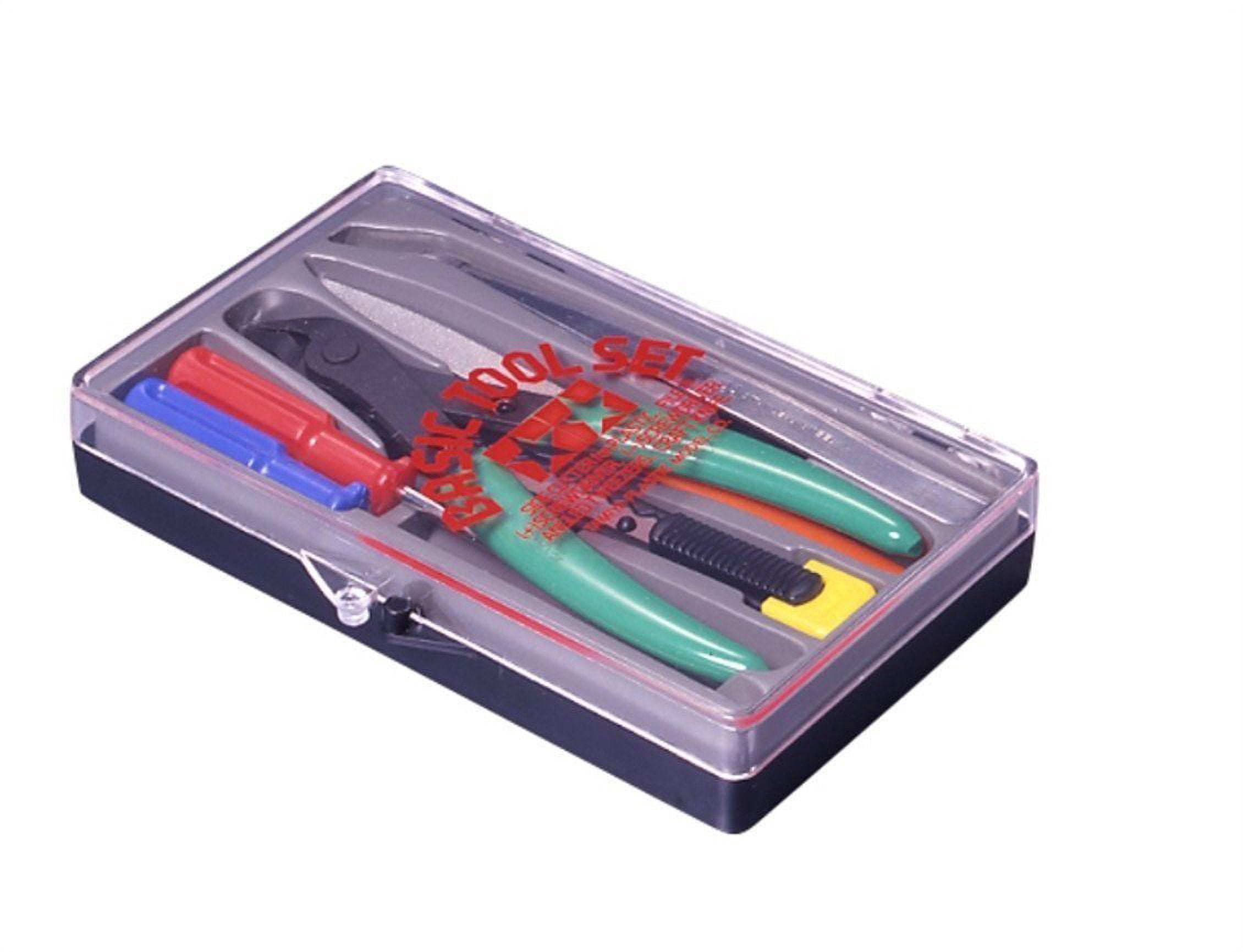 Tamiya TAM74016, Basic Tool Set "Finish" Tool Set, 6 Piece Pack