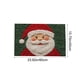 thumbnail image 3 of xihome Tapete navideño absorbente y antideslizante de 40x60 cm (16x24 pulgadas), de polister, para interiores y exteriores. Ideal para entrada, cocina o pasillo. Lavable., 3 of 6