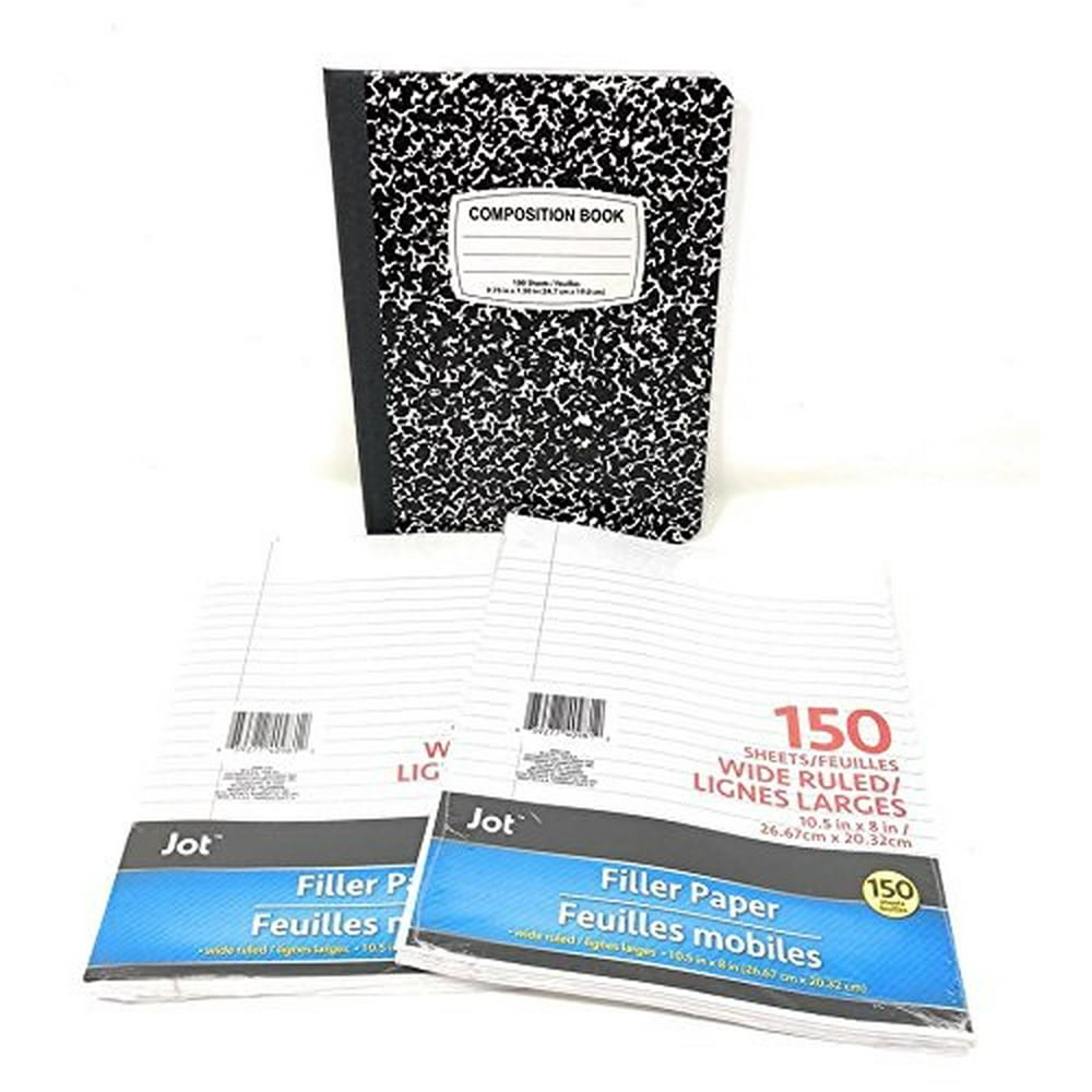 Filler Paper Loose Leaf Paper 150 count Wide Ruled 2 pack filler-paper-loose-leaf-paper-150-count-wide-ruled-2-pack