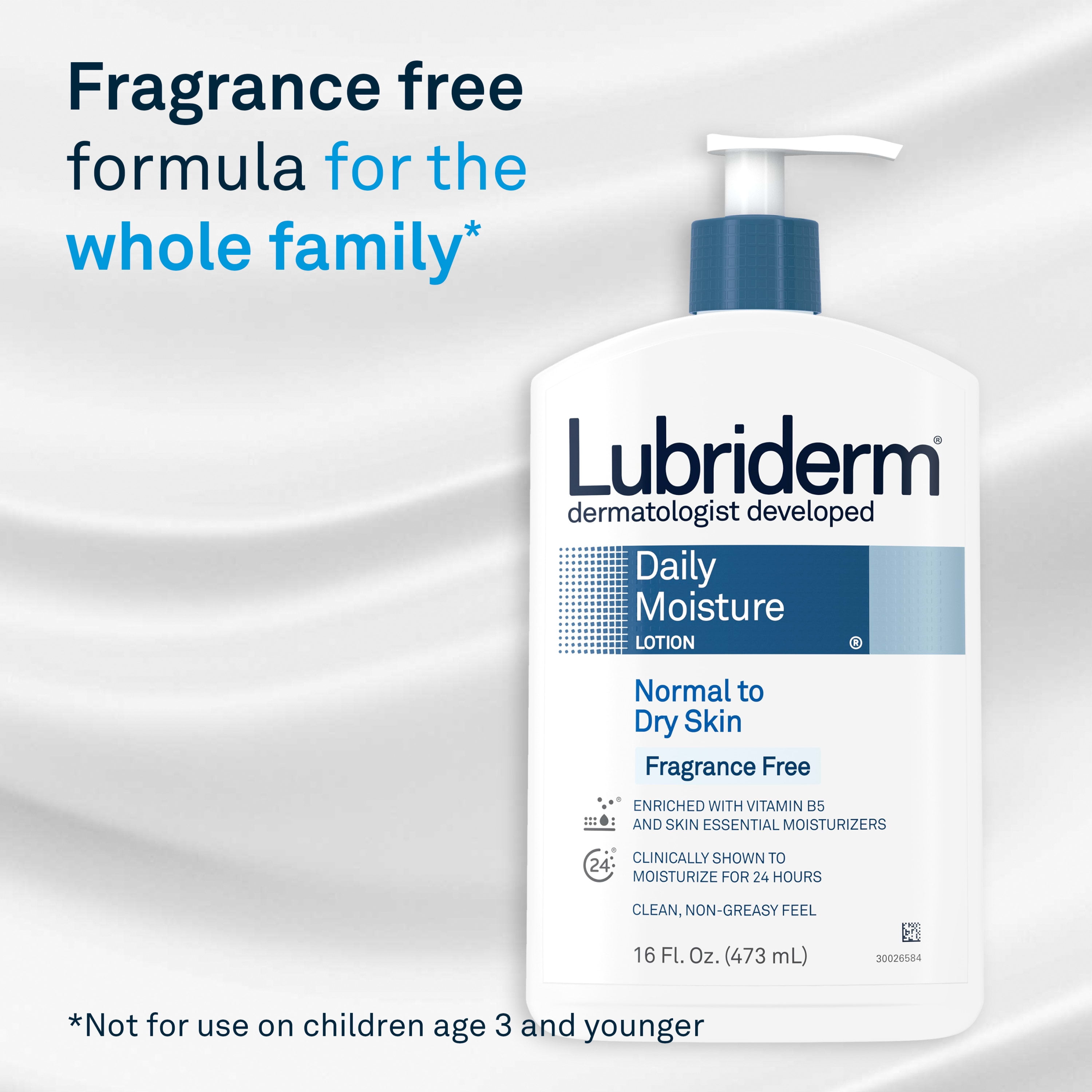 efterår Glimte krybdyr Lubriderm Daily Moisture Full Body Lotion, Fragrance-Free, 6 fl. oz -  Walmart.com