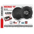 thumbnail image 1 of Bocinas Coaxiales Rock Series RKS-N42 450 Watts 4 Pulgadas 45 Watts RMS 2 Vías Rock Series RKSN42, 1 of 9