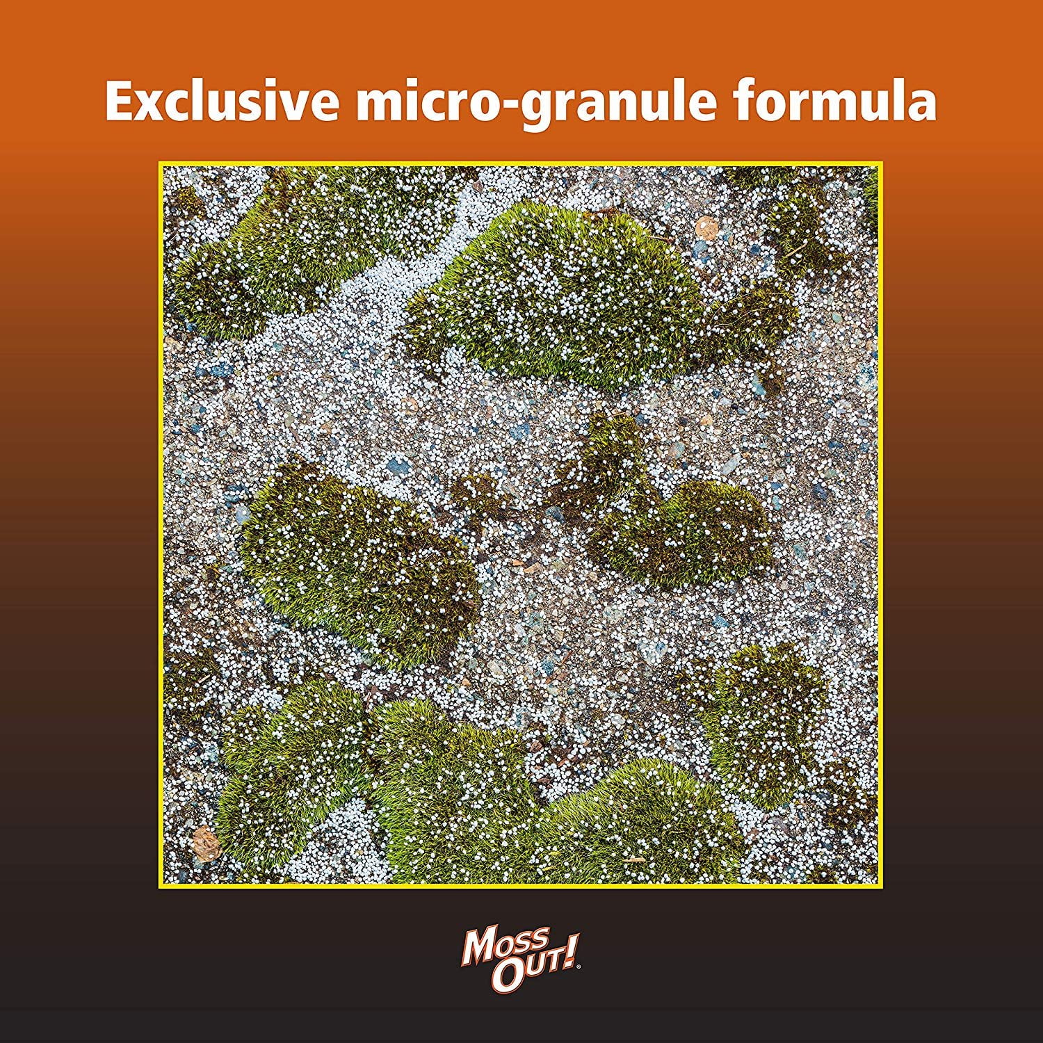 Central Garden & Pet Moss Out Moss Killer Granules - For Roofs and Structures - 6 lbs, 1-Pack — Residential Use, Standard Application