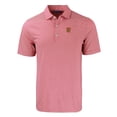 thumbnail image 2 of Men's Cutter & Buck Crimson/White Tuskegee Golden Tigers Forge Eco Double Stripe Stretch Recycled Polo, 2 of 3